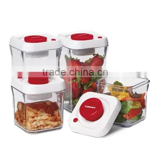 Food Grade BPA Free Plastic Clear Food Container Safe Food Box With Sealed Lid thumbnail-4