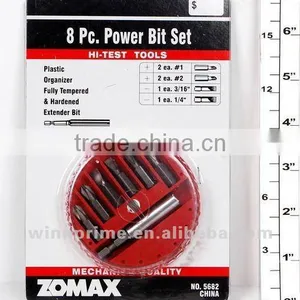 8PC POWER BIT SET thumbnail-1