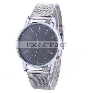 Wholesale Cheap Stainless Steel Strap Casual Men's Watch Quartz Decoration Watch thumbnail-1