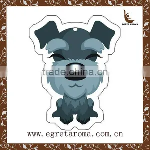 Custom Design Shape Car Air Freshener Best Promotional Gifts Hanging Type Paper Air Freshener Card thumbnail-4