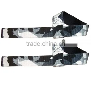 BAR STRAP Custom 21.5 Inches Length WRIST WEIGHT LIFTING PULLING POWER FITNESS PADDED COTTON HAND STRAP thumbnail-5