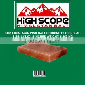 HIMALAYAN PINK SALT COOKING BLOCK SIZE 12X8X1.5 INCHES thumbnail-1
