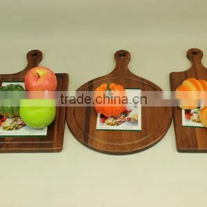 Nice-looking New Design Ec-frienfly Natural Wooden Cutting Board thumbnail-2