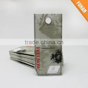 Top Quality Recycled Paper Hang Tag With Eyelet for Shoes/Garment/Bag thumbnail-4