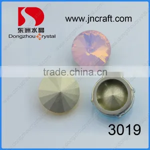 Light Smoked Topaz Color Glass Stone, Crystal Fancy Rhinestone for Wedding Dress thumbnail-2