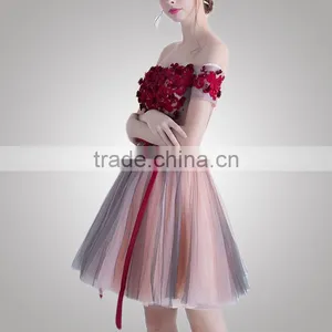 New Style Beautiful Vintage High Class Dress Evening For Autumn thumbnail-3