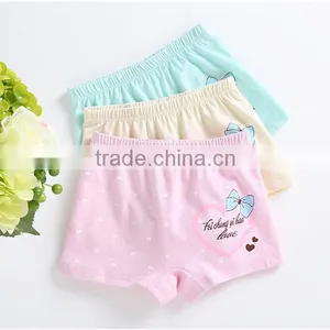 Girls Panties Kids Boxer Underwear Children Cotton Underpants Children's Thongs for Girls Size 2-9Y thumbnail-1