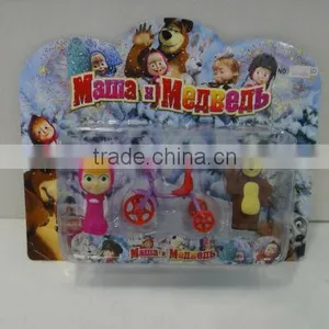 Hot Sale Mama & Bear Cartoon Action Figure / Masha and the Bear Toy thumbnail-1