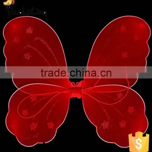 Cheap Single Nylon Butterfly Fairy Wings for Party Decorations thumbnail-4