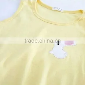 In the Summer of 2016 Children Breathable Colourful Soft Cotton Sleeveless Round Collar Vest thumbnail-2
