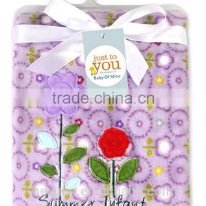 100 Polyester Super Cute Printed Cartoon Crochet Baby Blanket Coral Fleece Wholesaler China Factory thumbnail-6