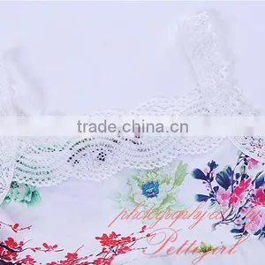 Girls White Summer Dress Flower Girl Skirts thumbnail-3