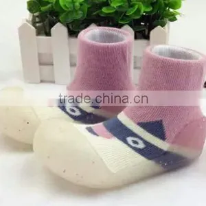 Anti-slide TPR Sole Baby Socks, Cotton Sock Shoes for Baby thumbnail-5
