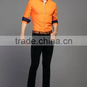 Mens Fashion Dress Shirts,double Collar Stylish Dress Shirts thumbnail-1