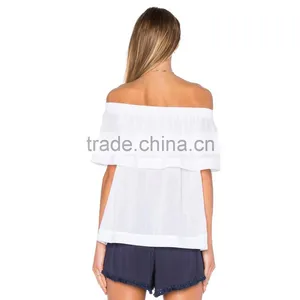 Fashion Cutting Plain Blouse Designs in Different Types thumbnail-2