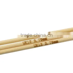 Bamboo Knitting Needles Natural Double Pointed UK12 2.75mm,15cm Long,5PCs,Jewelry thumbnail-1