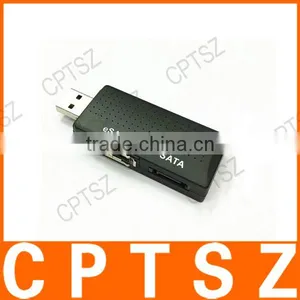 USB 2.0 TO Serial ATA SATA/eSATA Bridge Adapter For SATA Internal External Drive thumbnail-2