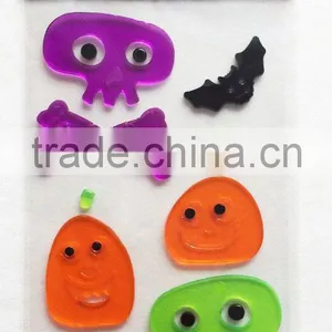Christmas &halloween Window Decal Gel Sticker Custom Window Gel Stickers Decorating thumbnail-3
