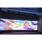Video P10 Full Color Perimeter Advertising Boards , SMD3528 Led Adopted thumbnail-1