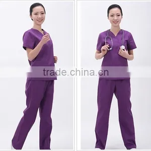 Cotton Doctor Nurses Medical Uniform Fabric thumbnail-4