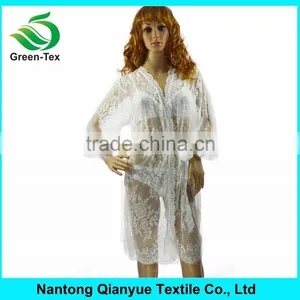 Wholesale Sex Women Lace Kimono Robes thumbnail-4