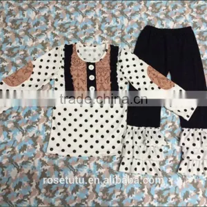 With a Pretty Little Girl Suits, Cheap Wholesale, Large Amount of Discount, the Little Girl's Love Cotton Suit thumbnail-4