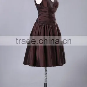 2017 Simple Style Cap Sleeves Red Prom Gown ED134 thumbnail-2