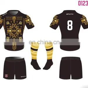2016 Custom Trendy Rugby Jersey With Sublimation thumbnail-4