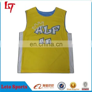 Reversible Basketball Kits Custom Sublimation Basketball Jerseys/warm up Layer Base t Shirts & Shorts 100% Polyester thumbnail-2