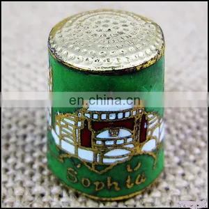 Chinese Vintage Cloisonne Enamel Tunisie Camel Thimble CTGY040-3 thumbnail-5