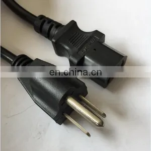 UL Listed Nema 5-15p to IEC C13 American Power Cord for Appliance thumbnail-1