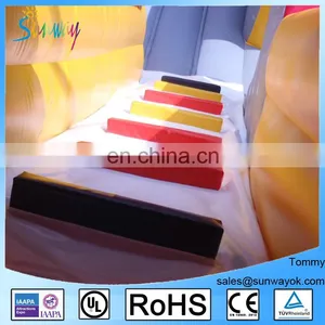 Bus Shape Inflatable Bouncer Combo With Water Slide thumbnail-3