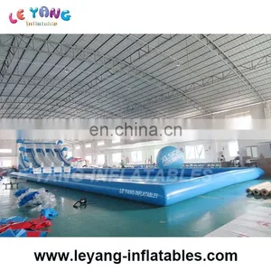 Water Park Sliding in Amusement Park / Inflatable Mini Water Theme Park thumbnail-4