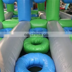 Popular Inflatable Games China Floating Obstacle Course Bounce House With En14960/EN15649 thumbnail-5