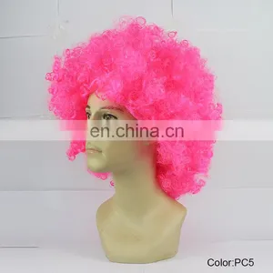 Fans Pink Big Cosplay Wig for Party PC5 thumbnail-2