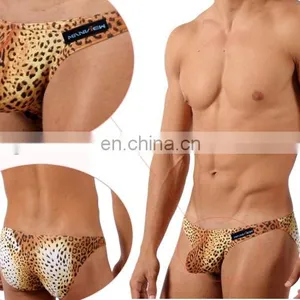 Hot Selling Leopard Sexy Men Briefs for Men thumbnail-1