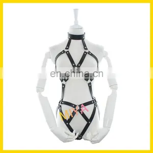 2015 New Arrival Full Body Harness Leather Sex Harness thumbnail-1