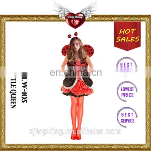 2016 Hot Sales Sexy Carnival Costume Red Butterfly Costumes for Women thumbnail-1