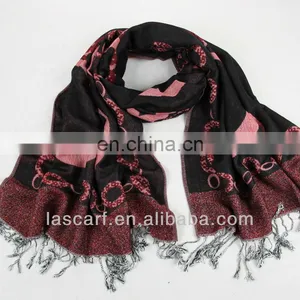 Mixed Material Winter Scarf thumbnail-1