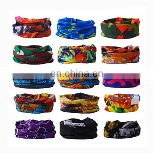 Custom Promotional Wholesale Polyester Colorful Printing Tube Bandana thumbnail-1