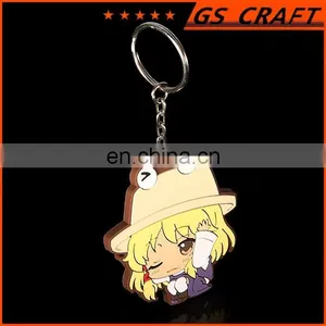 2016 Promotional Items High Quality Nice Cartoon Soft Pvc Keychain thumbnail-4