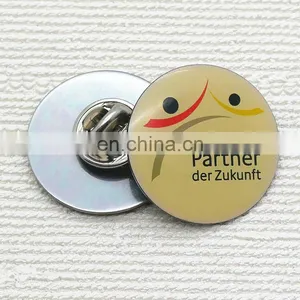 Offset Printing Lapel Pins, Metal Crafts Custom Badge Button thumbnail-1