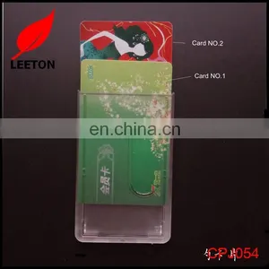 Factory Custom Double Sided Rigid ID Badge Holder thumbnail-3