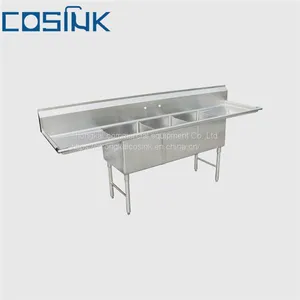 201 304 1 Compartment Stainless Steel Commercial Sink thumbnail-5