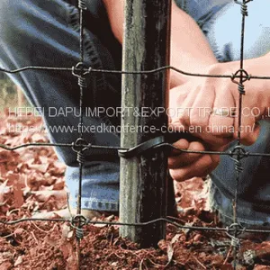 High Toughness Fixed Knot Cattle Woven Wire Fence thumbnail-4