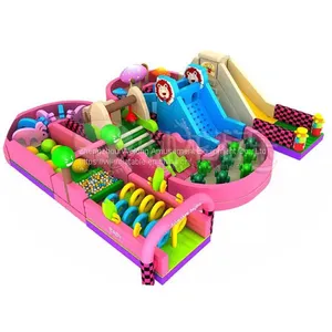 Inflatable Playground Sale Kids Obstacle Course Equipment for Sale thumbnail-1