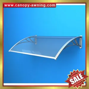 China House Door Window Diy pc Polycarbonate Awning Canopy Shelter Canopies Awnings Cover Sunvisor With Engineering Plastic Bracket for Sale thumbnail-3