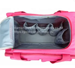 Fashion High Quality Pink Baby Helper Mummy Bag Baby Diaper Bag thumbnail-5
