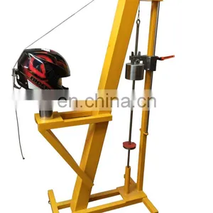 ECE R22.05 Standard 15kg Weights Motorcycle Helmet Projection Surface Friction Testing Machine thumbnail-4