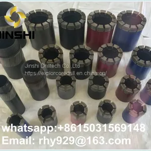 Mineral Exploration Diamond Surface Impregnated Core Bits AQ/BQ/PQ/HQ/NQ Series thumbnail-1